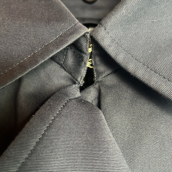 BURBERRY’S of London Men's Navy Blue Trench Coat - Picture 6 of 16